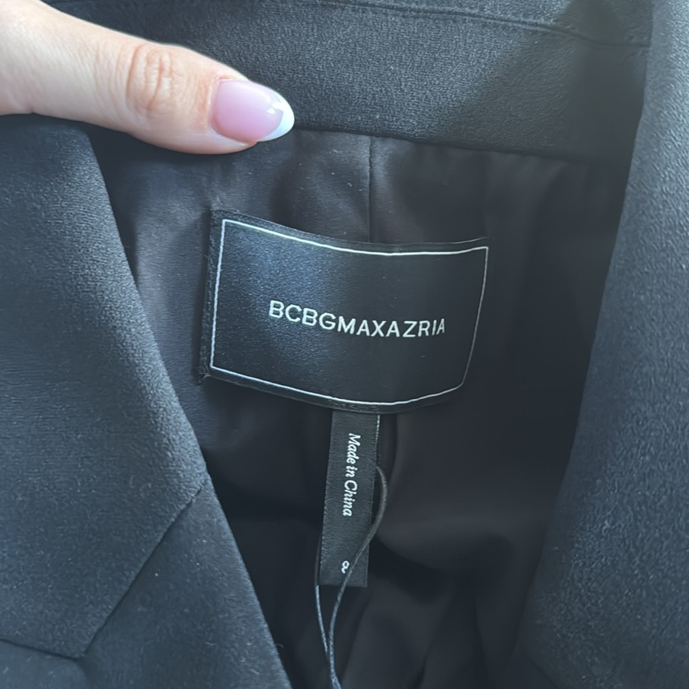 NWT BCBGMAXAZRIA Eugenie Blazer Dress black - Picture 3 of 6